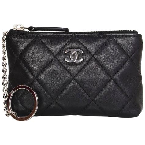 chanel replica keyrings|chanel keychain pouch.